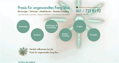 Desktop Screenshot of angewandtes-fengshui.ch